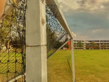 View of built structure against sky