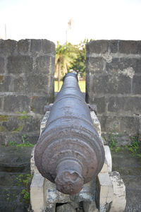 Close-up of a temple