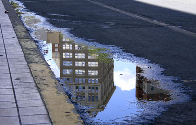 Built structure in water