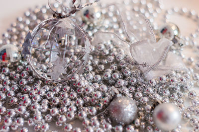 Close-up of christmas decoration