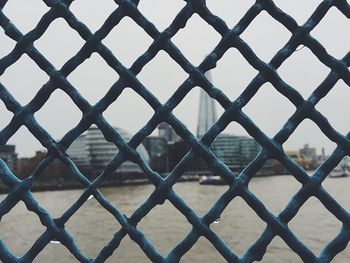 Full frame shot of chainlink fence