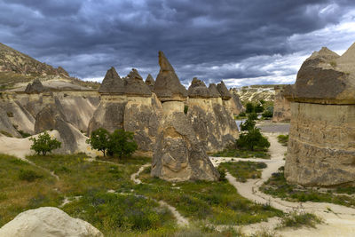 Old ruins against sky