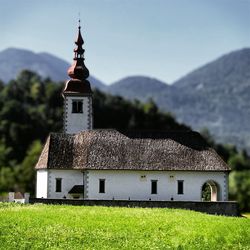 Traditional building against sky