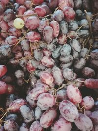 Full frame shot of fruits for sale at market stall