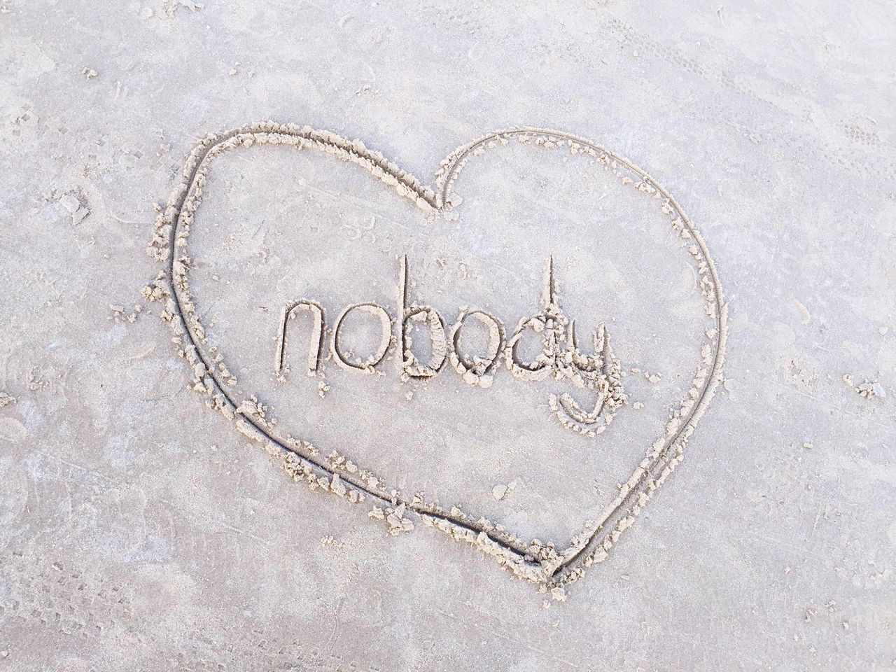 Nobody loves me ..