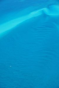 Aerial view of blue sea