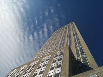 Low angle view of building against sky