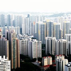 Skyscrapers in city