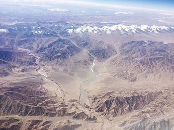 Aerial view of landscape