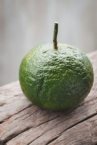 Close-up of fruit on table