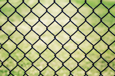 Full frame shot of chainlink fence