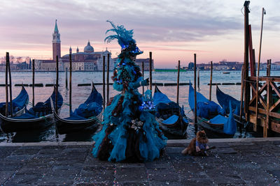 Carnival in venice, italy