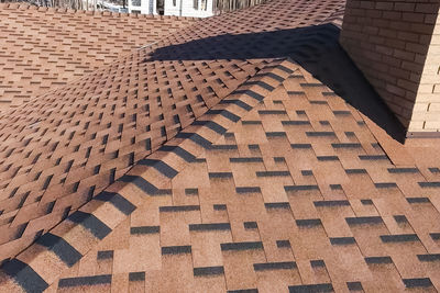 Full frame shot of building roof