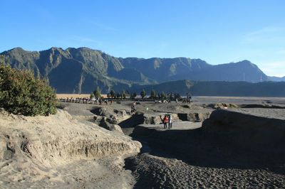 Group of people on land