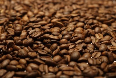 Full frame shot of coffee beans