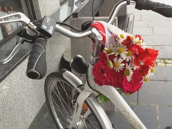 Close-up of a bicycle