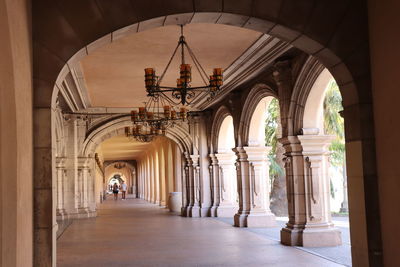 Corridor of building