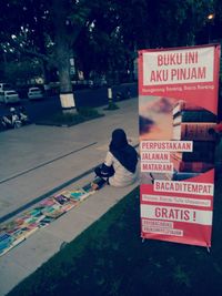 Information sign