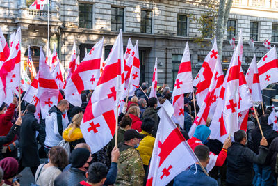 Group of people in the city