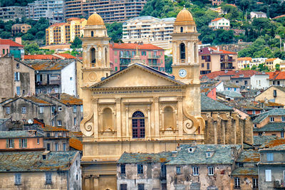 View of buildings in city