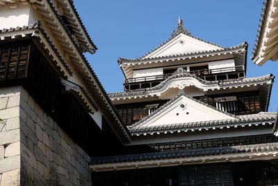 Low angle view of building against sky