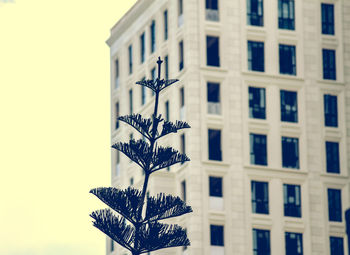 Low angle view of building against sky