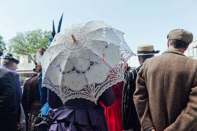 Man looking at camera