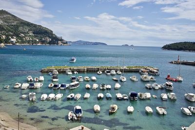 Dubrovnik sea port 