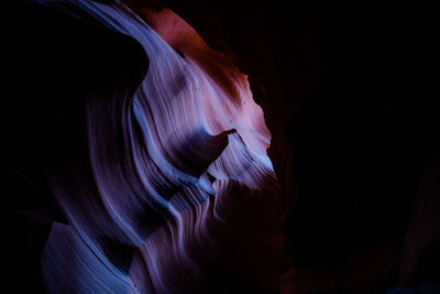 Close-up of rock formation