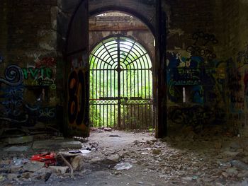 Abandoned building