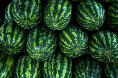 Full frame shot of fruits for sale at market stall