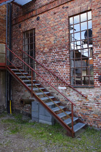 View of abandoned building