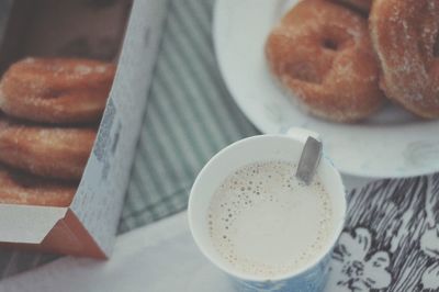 Close-up of coffee cup