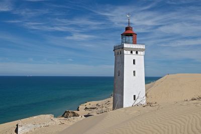 Lighthouse on beach