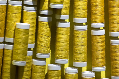 Row of objects in row