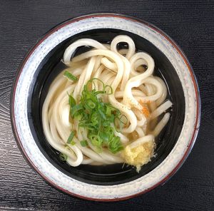 Directly above shot of soup in bowl on table