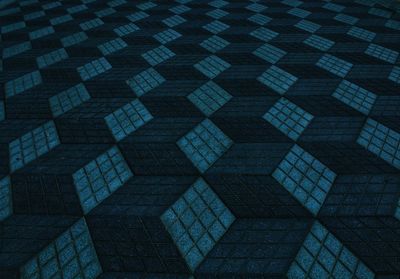 Full frame shot of tiled floor