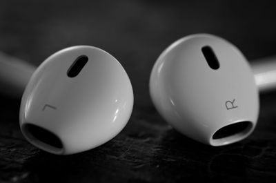 Close-up of tea light bulb on table