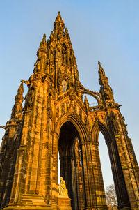 Low angle view of church