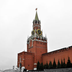 Low angle view of building against sky