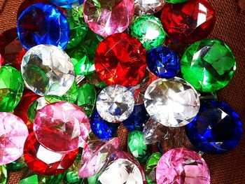 Full frame shot of multi colored candies