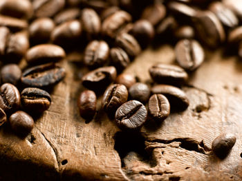 Full frame shot of coffee beans