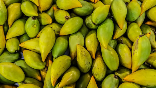 Full frame shot of fruits for sale at market stall