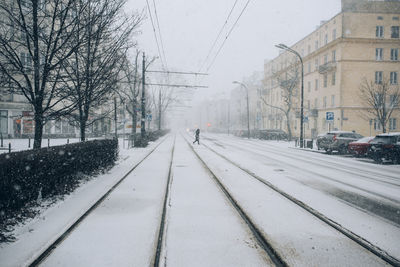 Railroad station platform