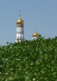 Low angle view of traditional building against sky