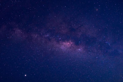 Full frame shot of star field at night