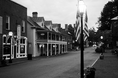 View of buildings along street