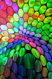 Full frame shot of multi colored pencils