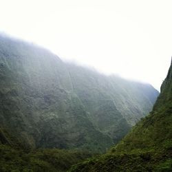 Scenic view of mountains