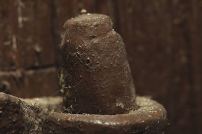 Close-up of rusty metal